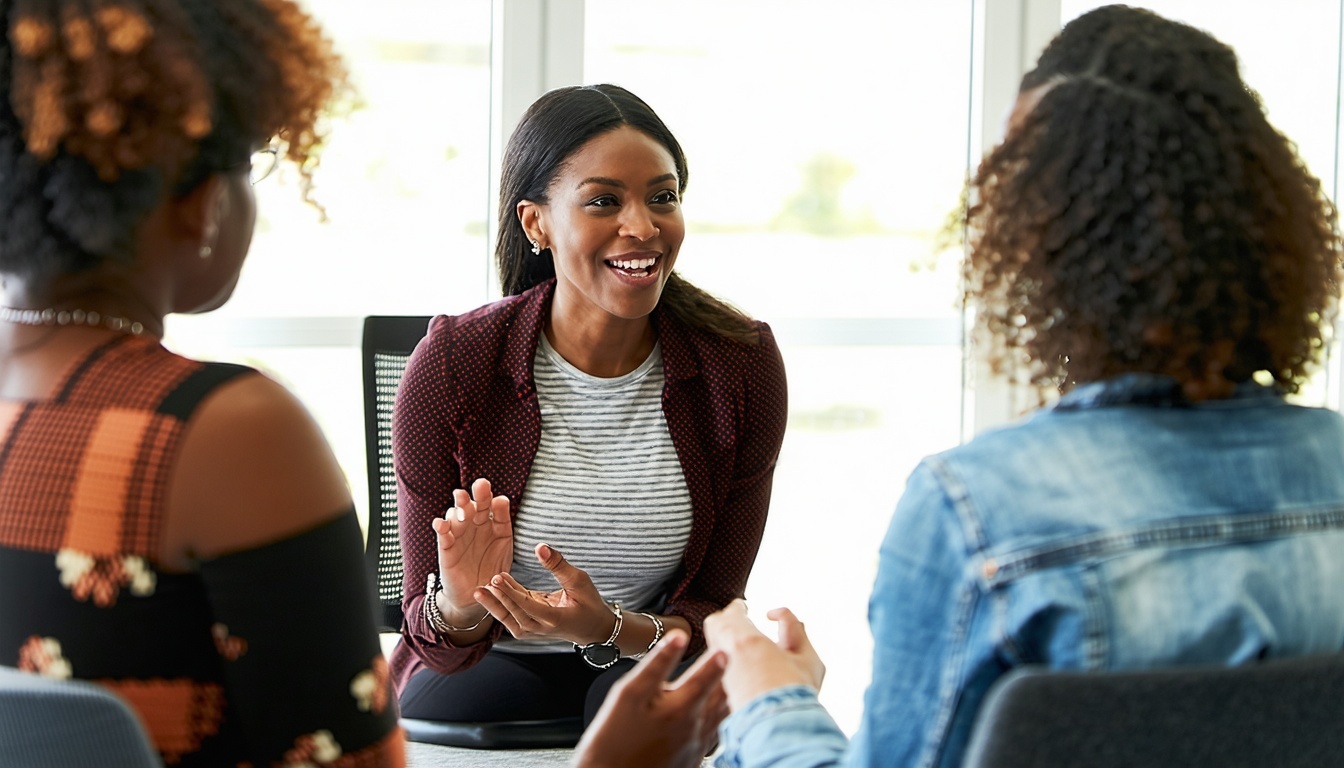 Supportive diabetes coaching session